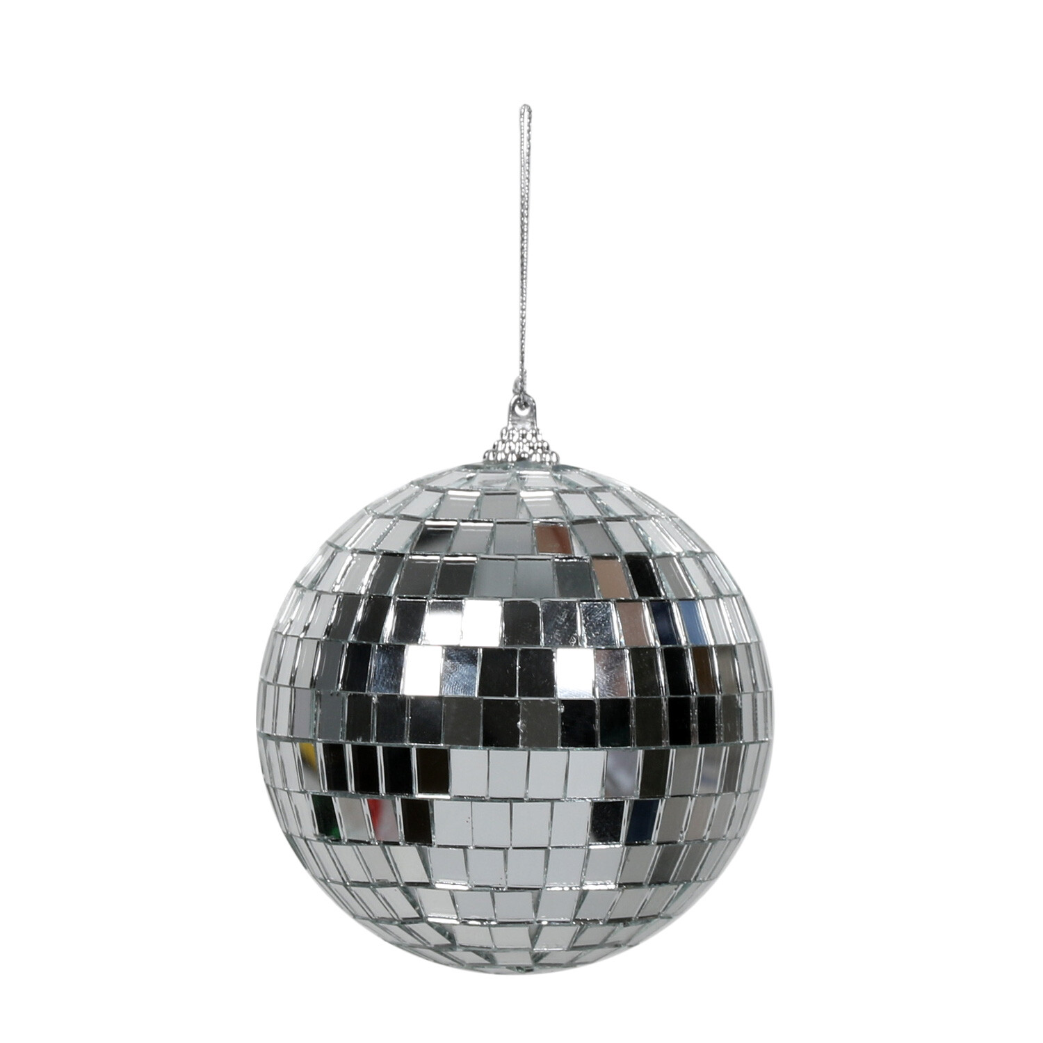 Frosted Fairytale Disco Mirror Bauble Image
