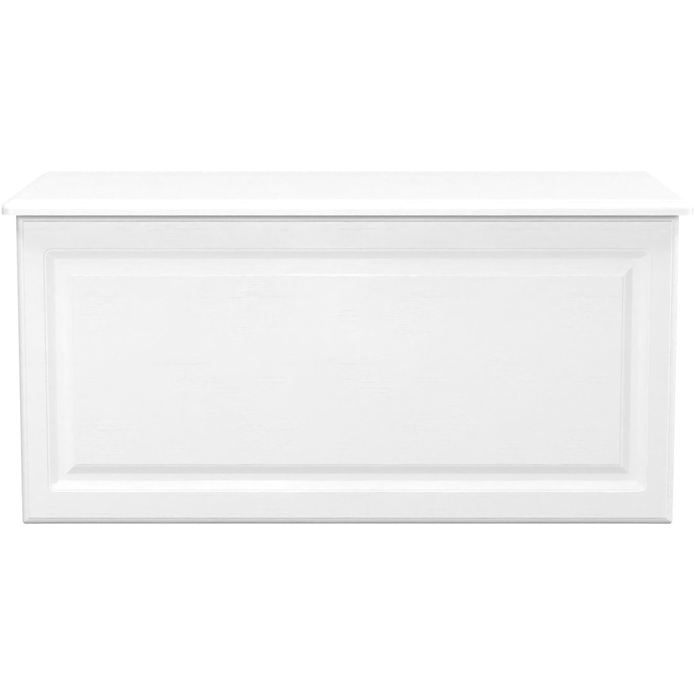 Crowndale Pembroke Matt White Lid Top Blanket Box Ready Assembled Image 2