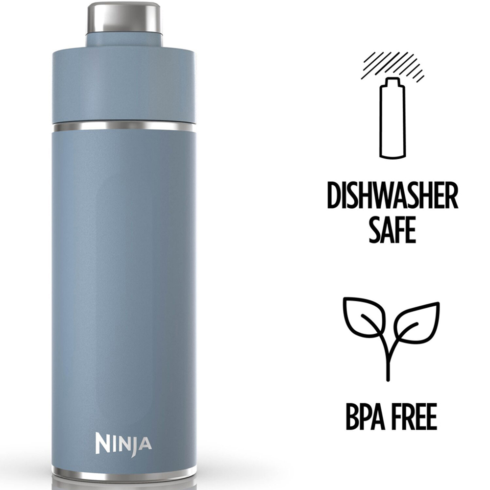 Ninja Thirsti Blue Travel Bottle 530ml Image 8