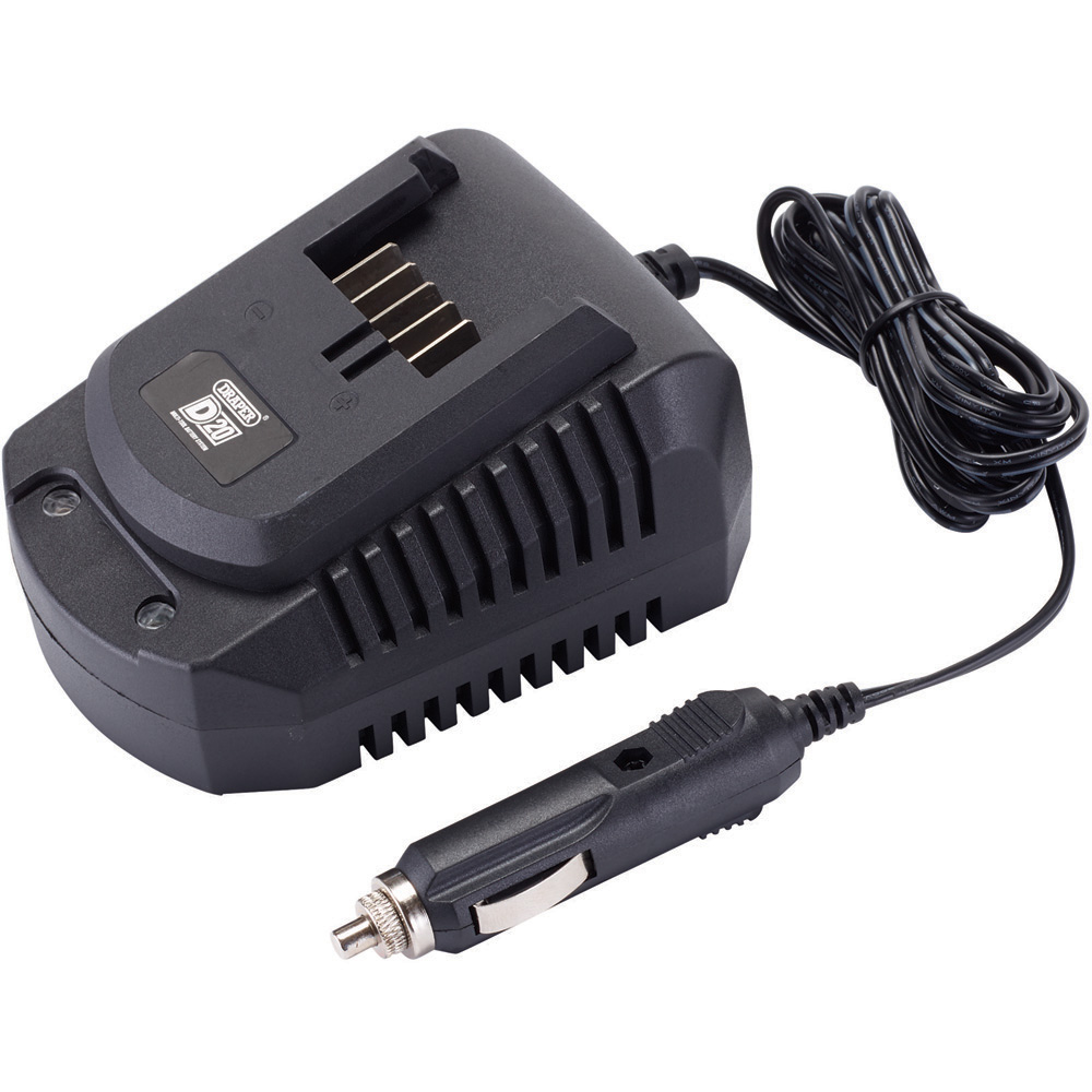 Draper D20 12V Lithium-Ion In-Car Battery Charger Image 1