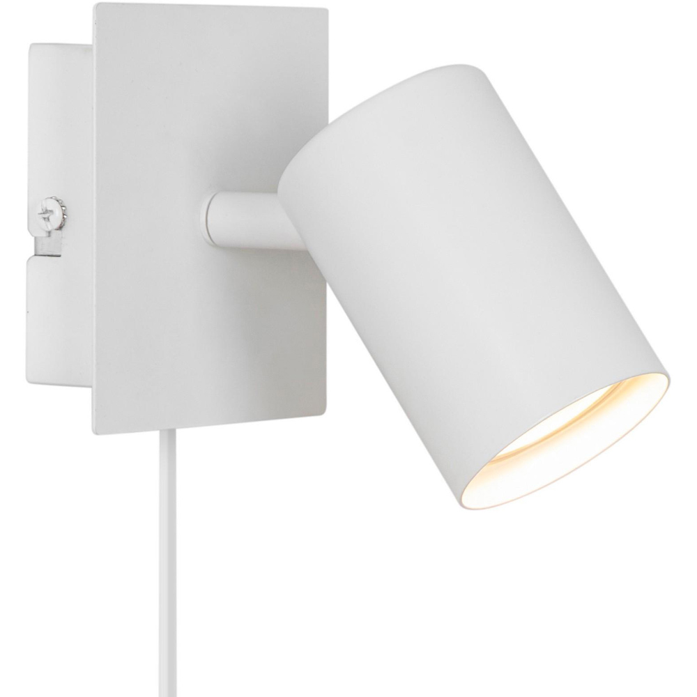 Nordlux Frida White Adjustable Wall Light Image 1