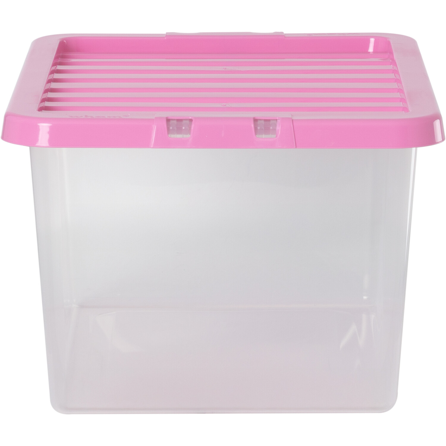 Wham Crystal Storage Box with Lid Pink Image 4