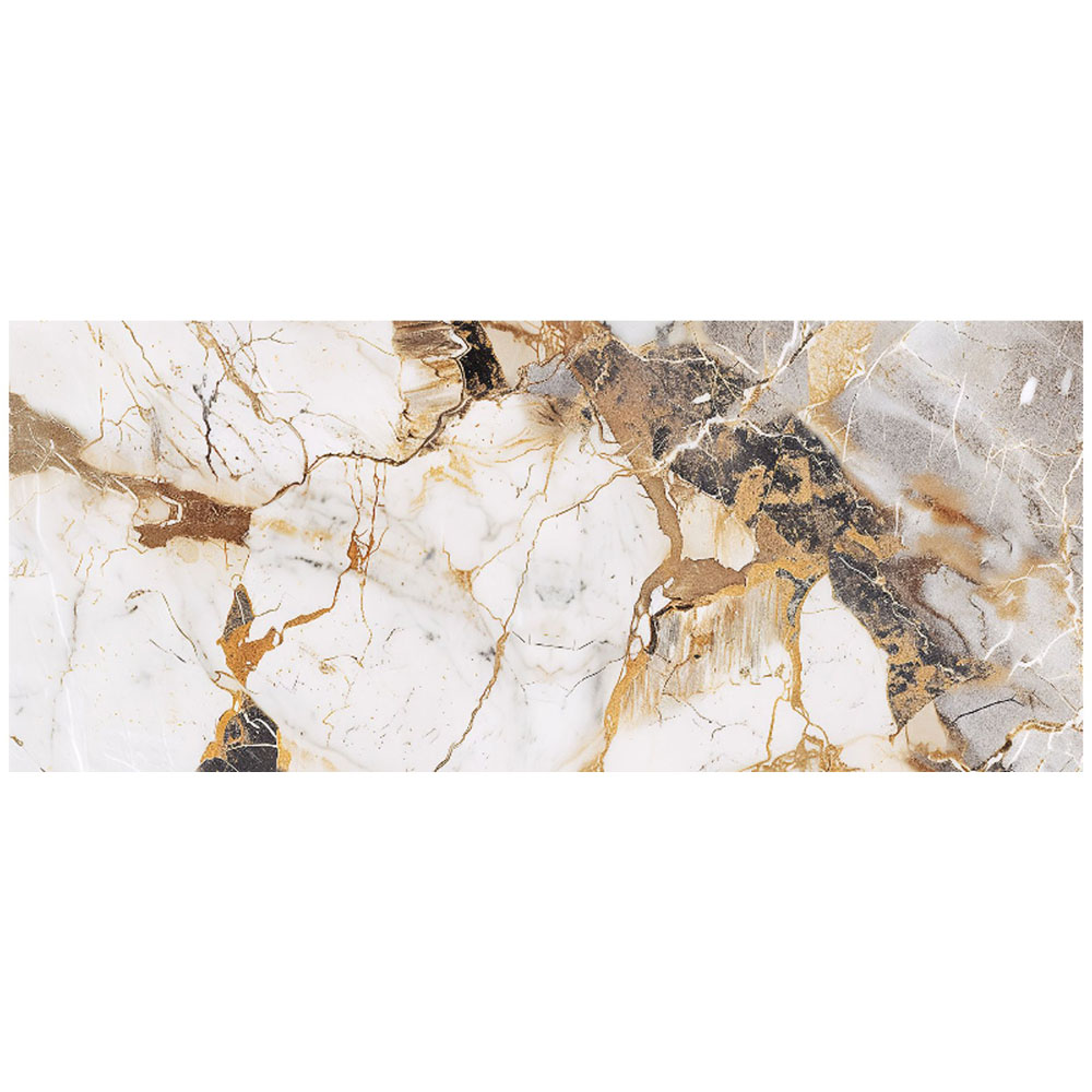 Warren Reed Designer Sleek Pale Marble Effect Bathroom Splashback 25 x 60cm Image 2