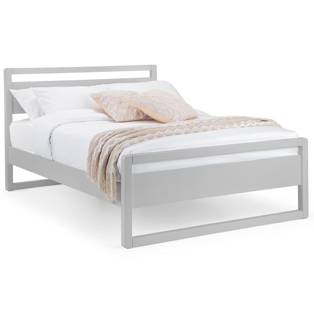 Julian Bowen Venice Double Dove Grey Bed Image 2