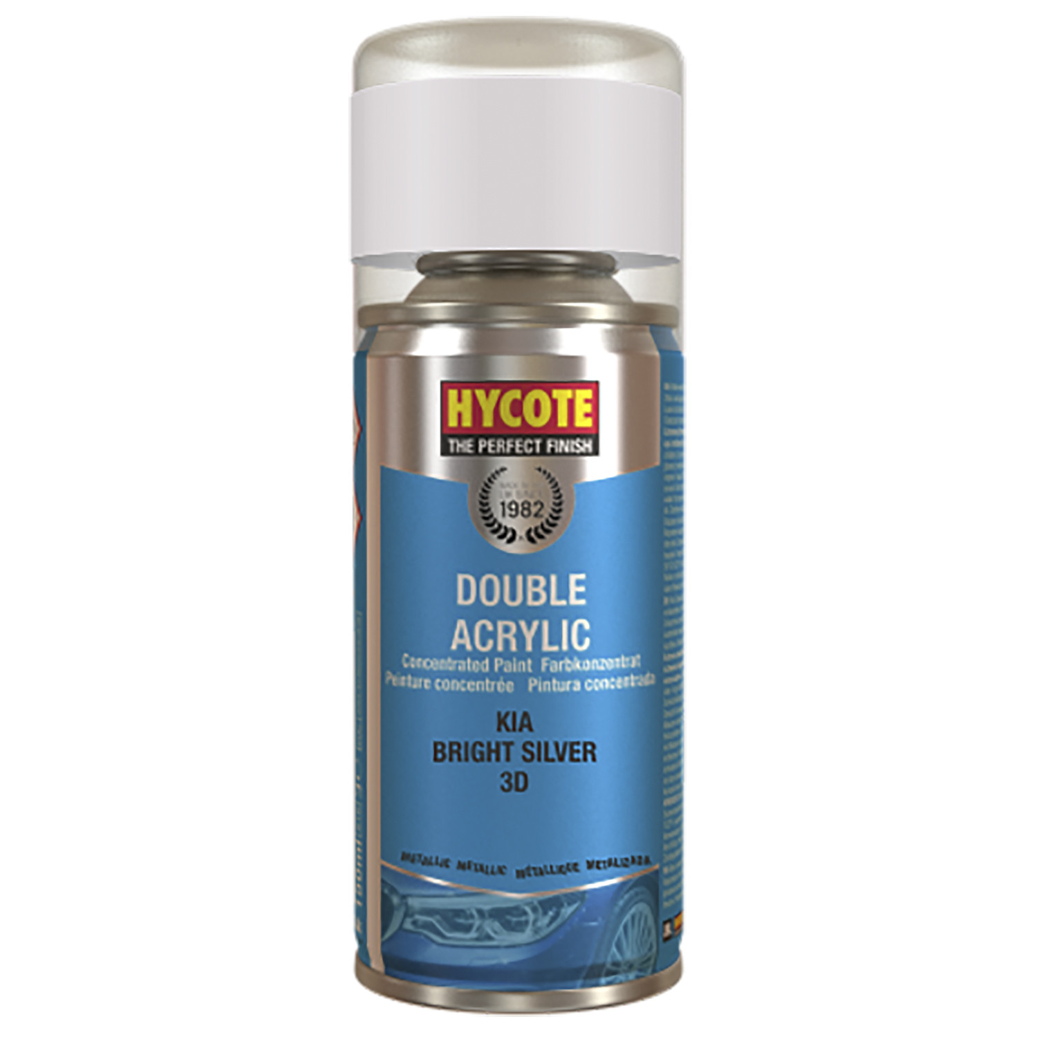 Hycote Hyundai Double Acrylic Paint - Phantom Black Image