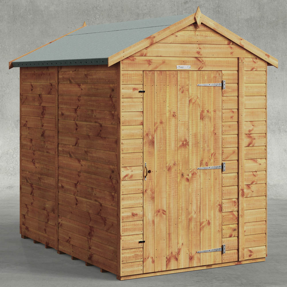 Power Sheds 7 x 5ft Apex Wooden Shed Image 2