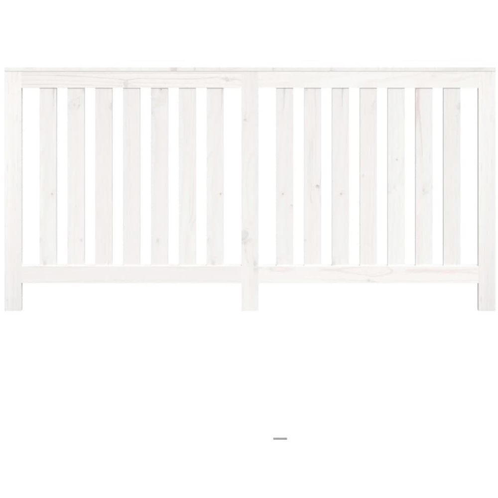 vidaXL White Pine Wood Radiator Cover 840 x 1690mm Image 4