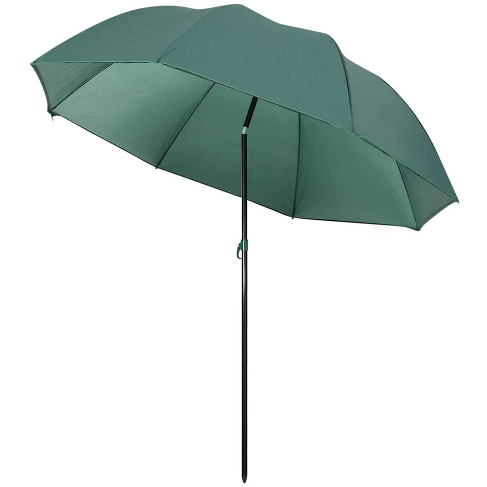 vidaXL Green Fishing Umbrella 2.2 x 1.93m Image 5