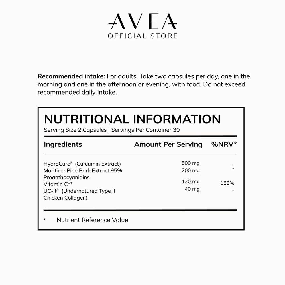 Avea Mobiliser Joint Supplement Capsules 60 Pack Image 6