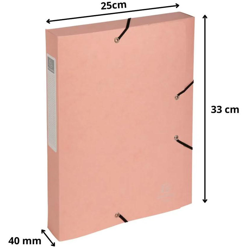 Exacompta Aquarel A4 Assorted Colour Box File Cartobox 10 Pack Image 9