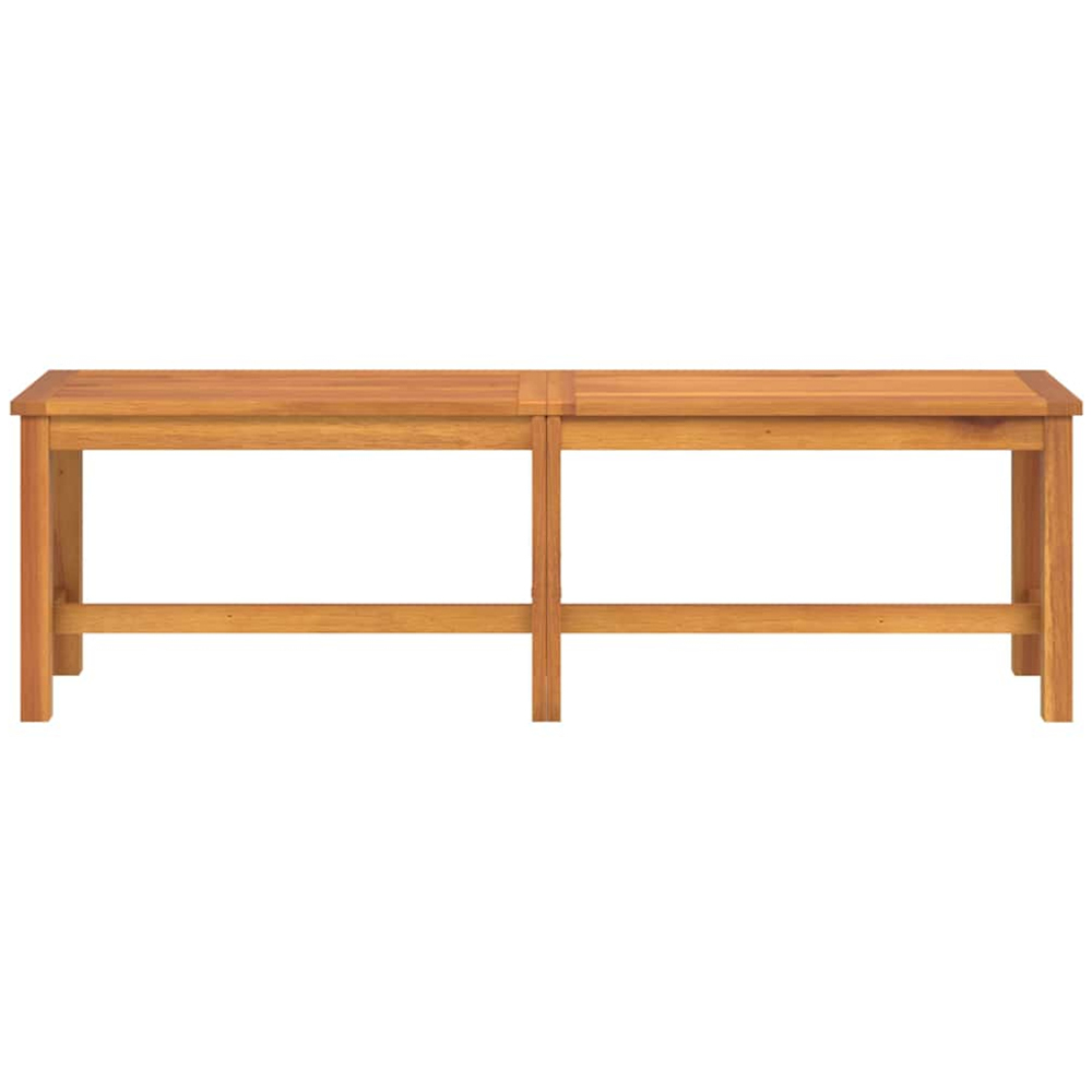 vidaXL Brown Solid Wood Acacia Garden Bench 150cm Image 3