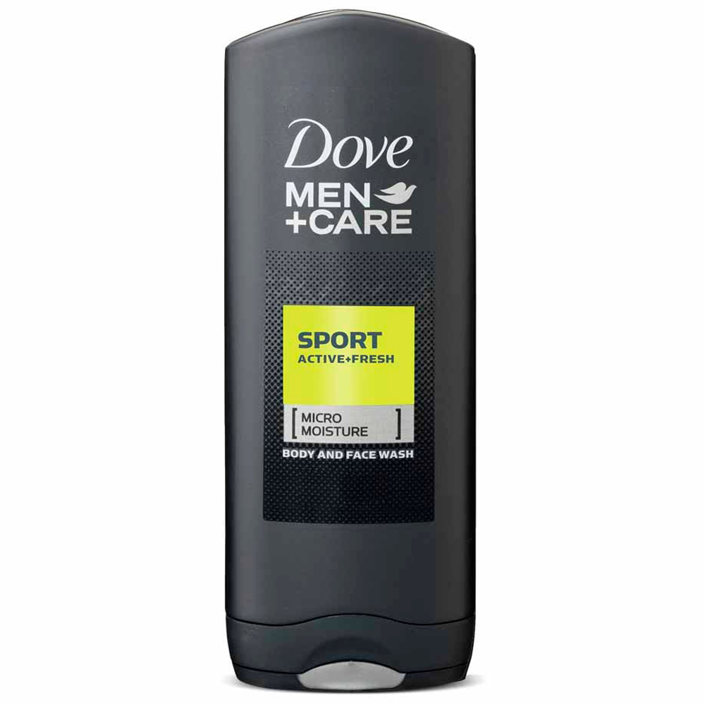 Dove for Men Sport Active Shower Gel 400ml Image 1