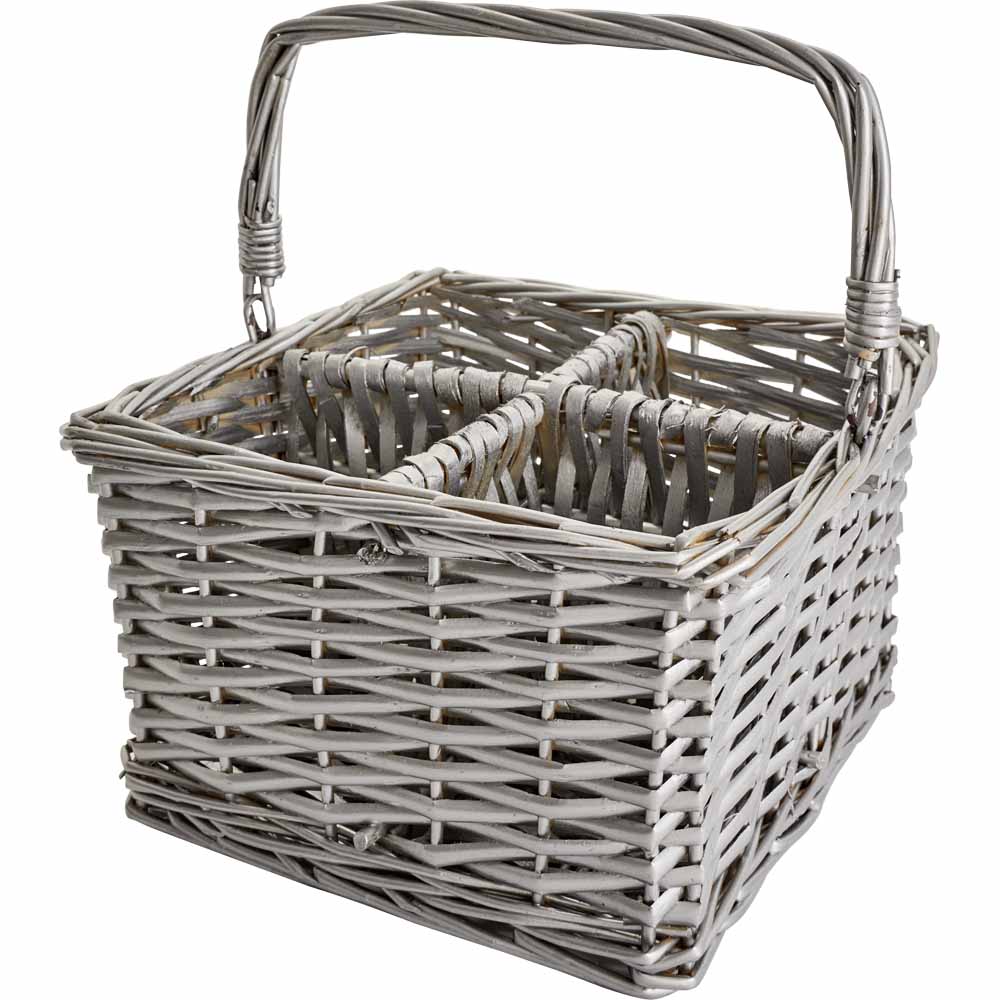 Wilko Silver Wine Carrier Gift Hamper Wilko