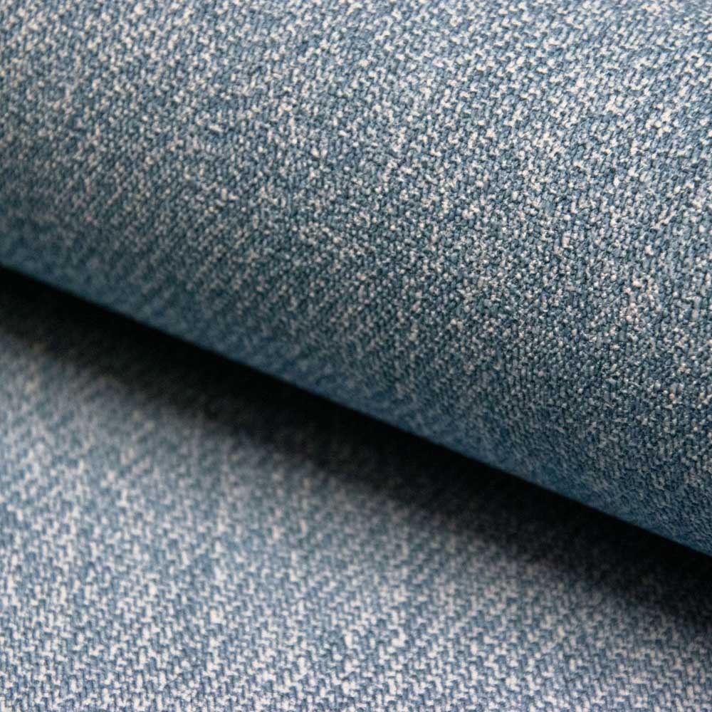 Grandeco Denim Jeans Marl Fabric Washed Blue Textured Wallpaper Image 3