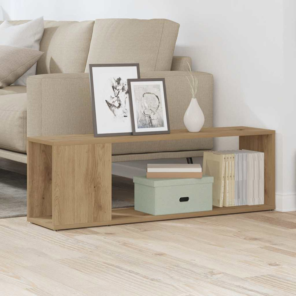 vidaXL Artisan Oak Wide TV Cabinet Image 3