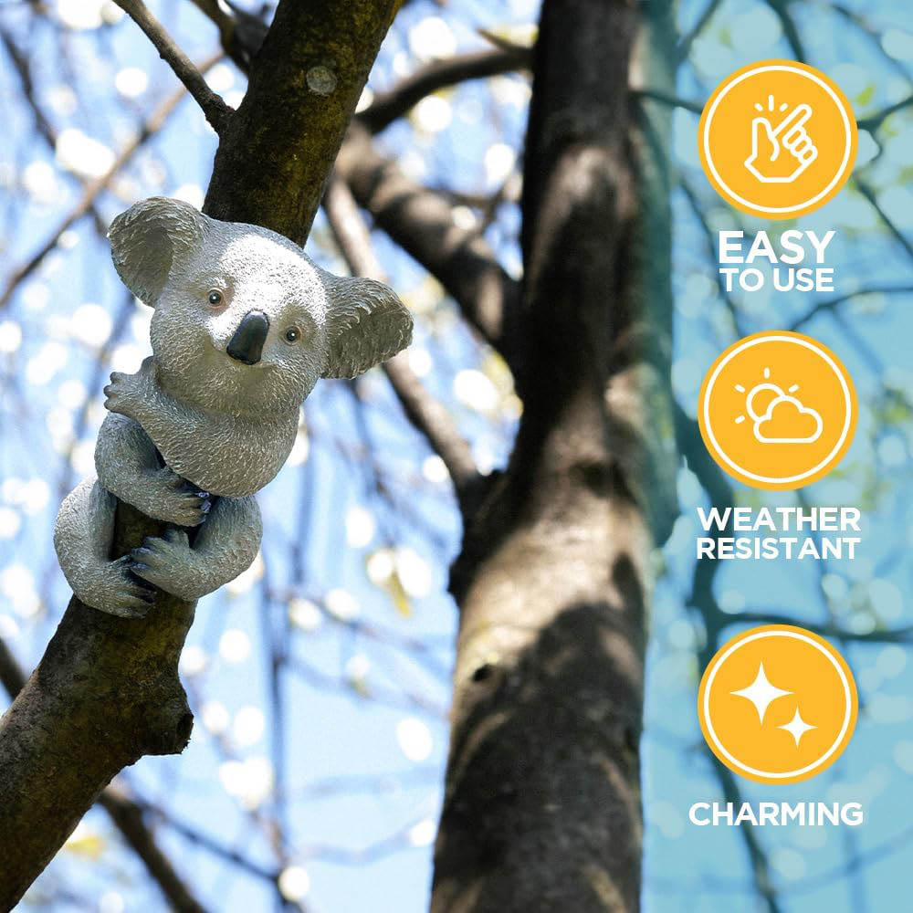 Marco Paul Tree Peeker Koala Garden Ornament Image 7