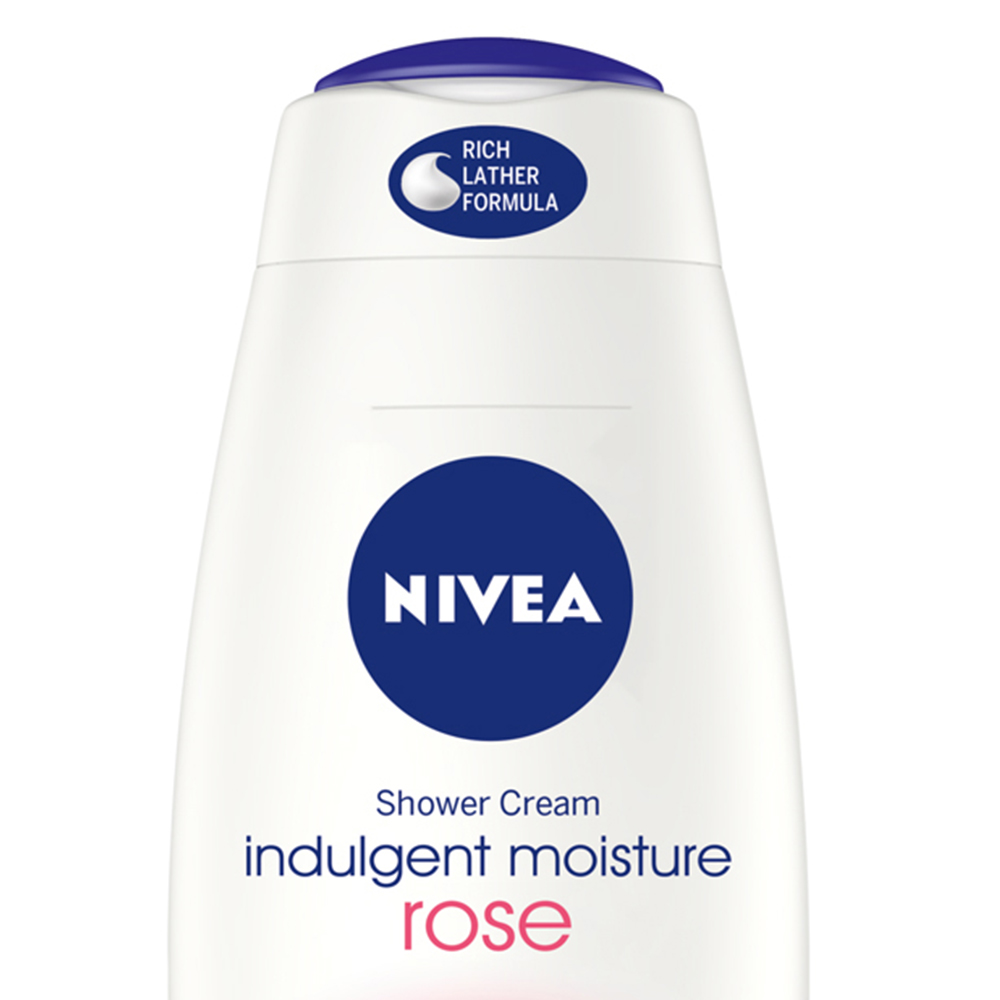 Nivea Indulgent Moisture Rose and Almond Oil Shower Cream 500ml Image 3