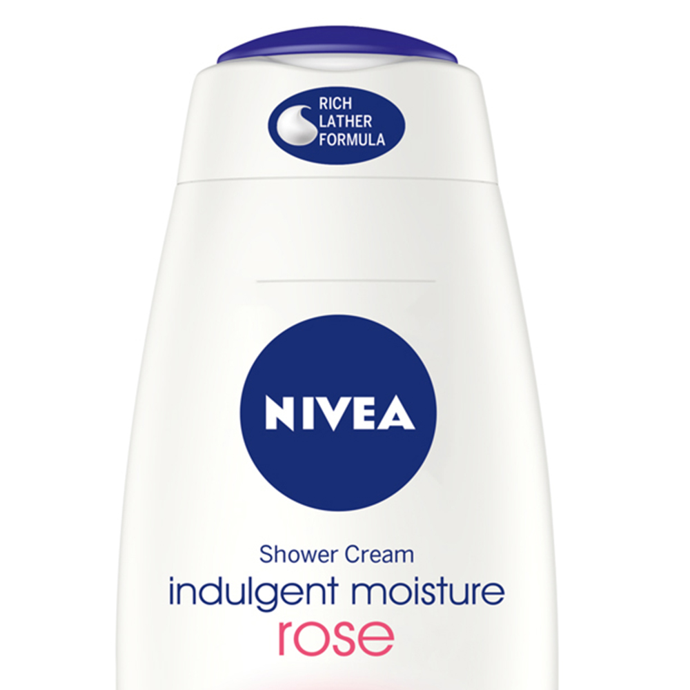 Nivea Indulgent Moisture Rose and Almond Oil Shower Cream 500ml Wilko