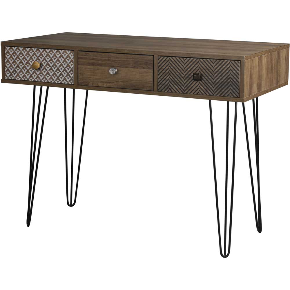 Casablanca Desk Wood Effect Image 3