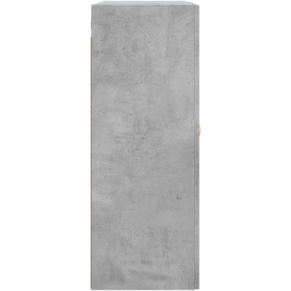 vidaXL 2 Door Concrete Grey Wall Mounted Cabinet 2 Pack Image 7