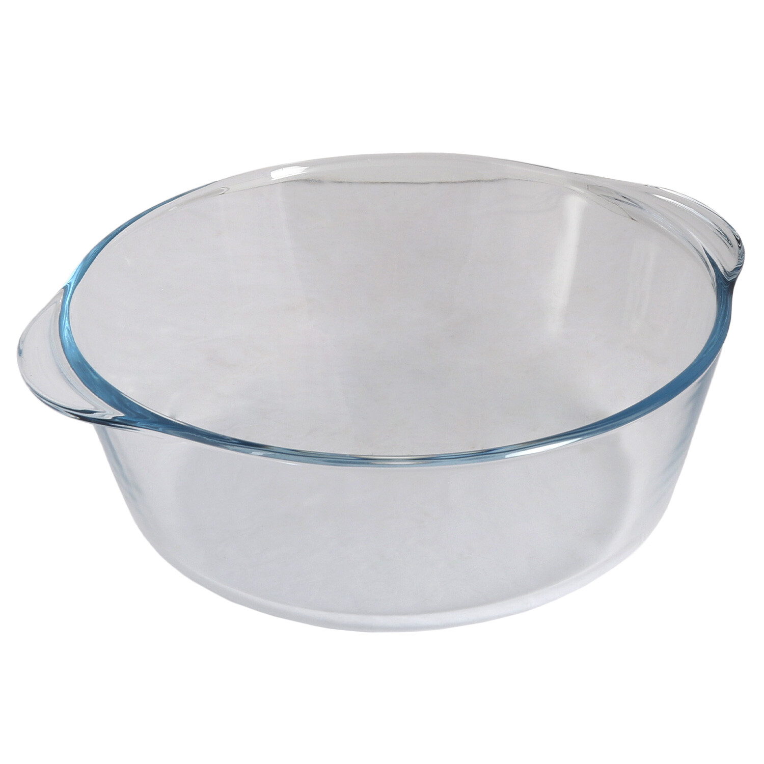 Round Casserole Dish - Clear Image 5