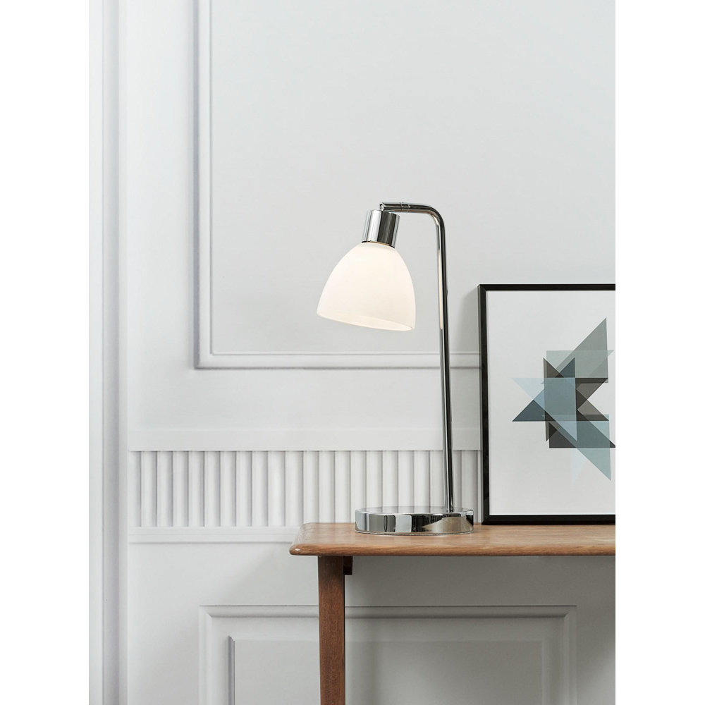 Nordlux Ray E14 Chrome Table Lamp Image 2