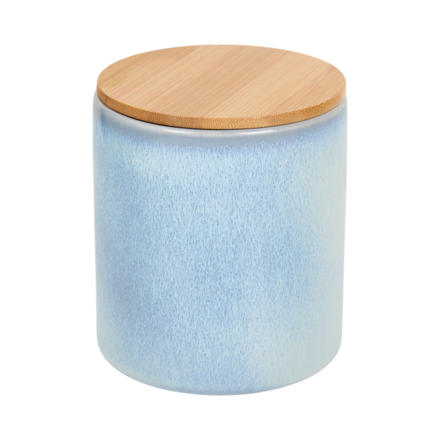 Laguna Reactive Glaze CanisterBlue Image 1
