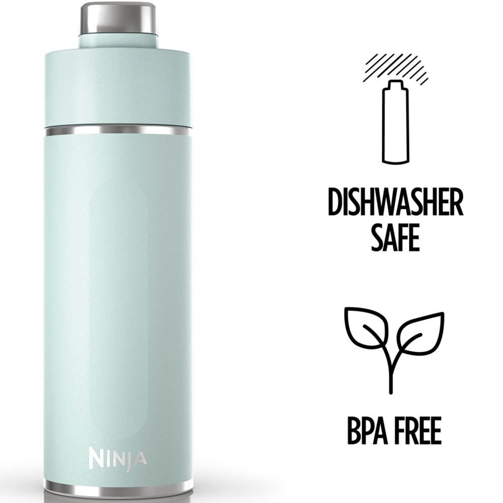 Ninja Thirsti Mint Travel Bottle 530ml Image 8