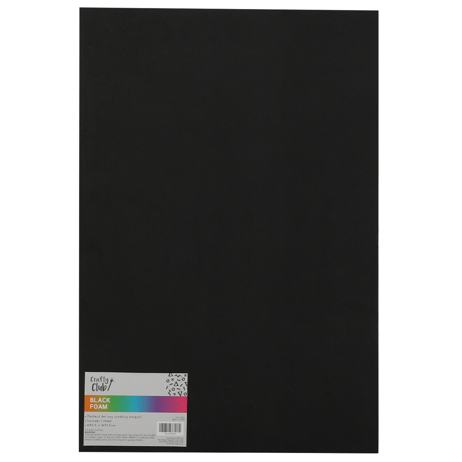 Foam Sheet - Black Image
