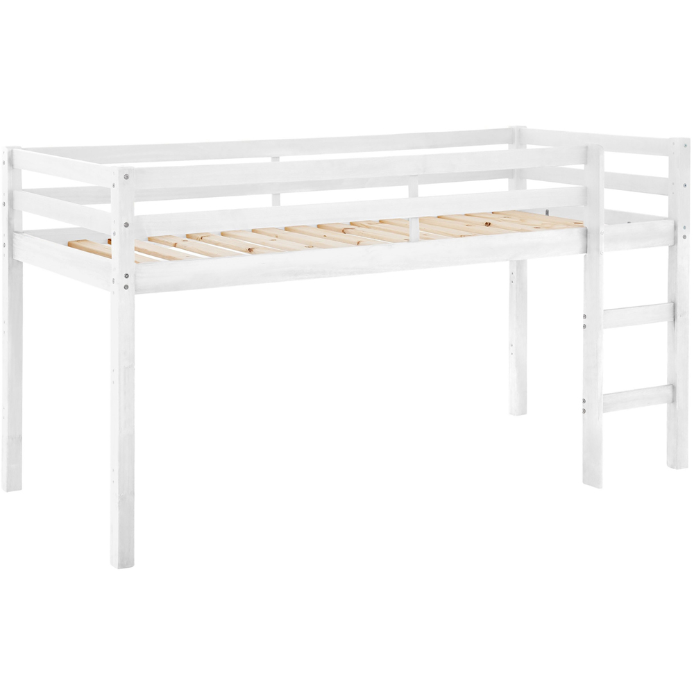 Loft24 Alpi White Midsleeper Bed Image 2
