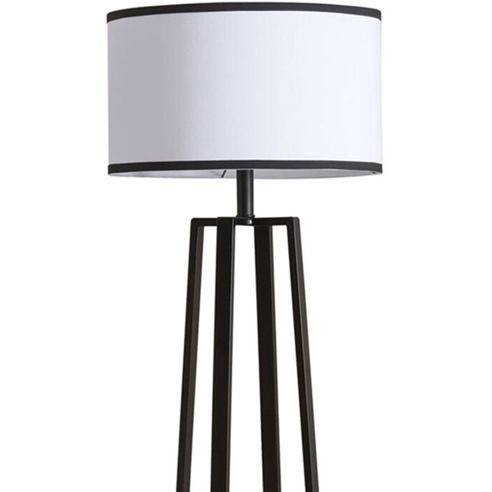 Soho Black and White Floor Lamp Image 5
