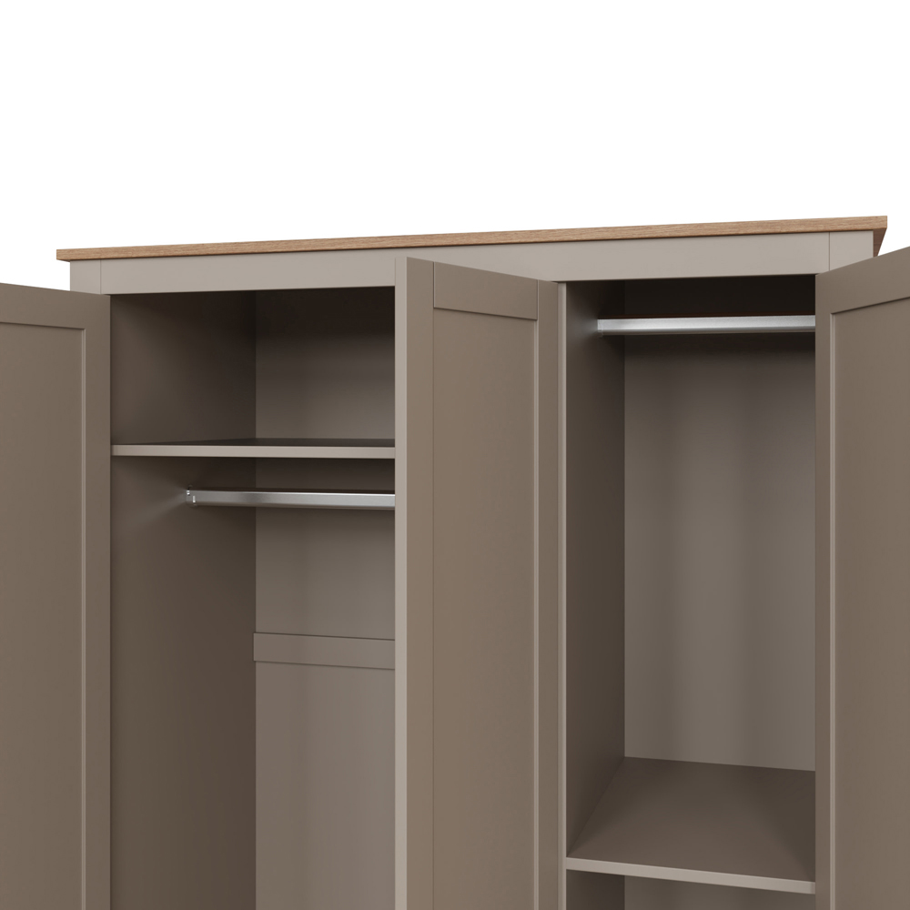 GFW Lancaster Grey 4 Piece Bedroom Furniture Set Image 6