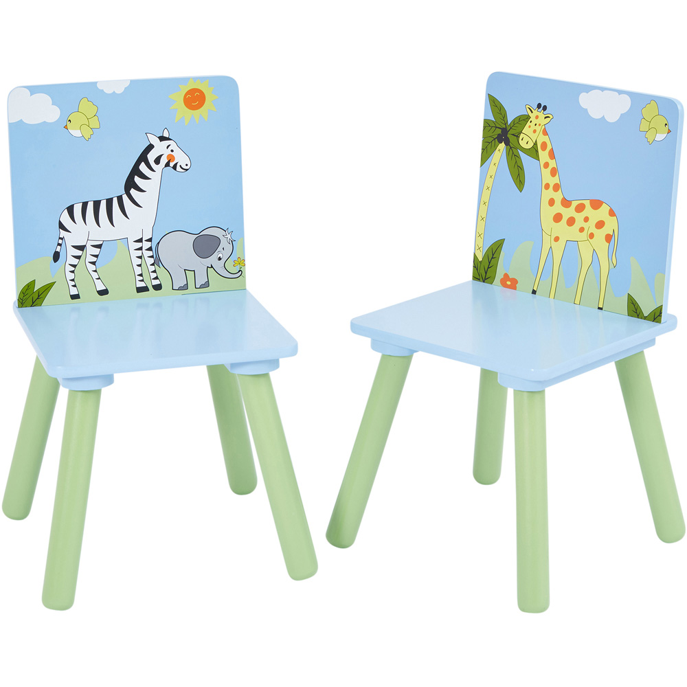 Liberty House Toys Kids Safari Table and Chairs Set Image 5