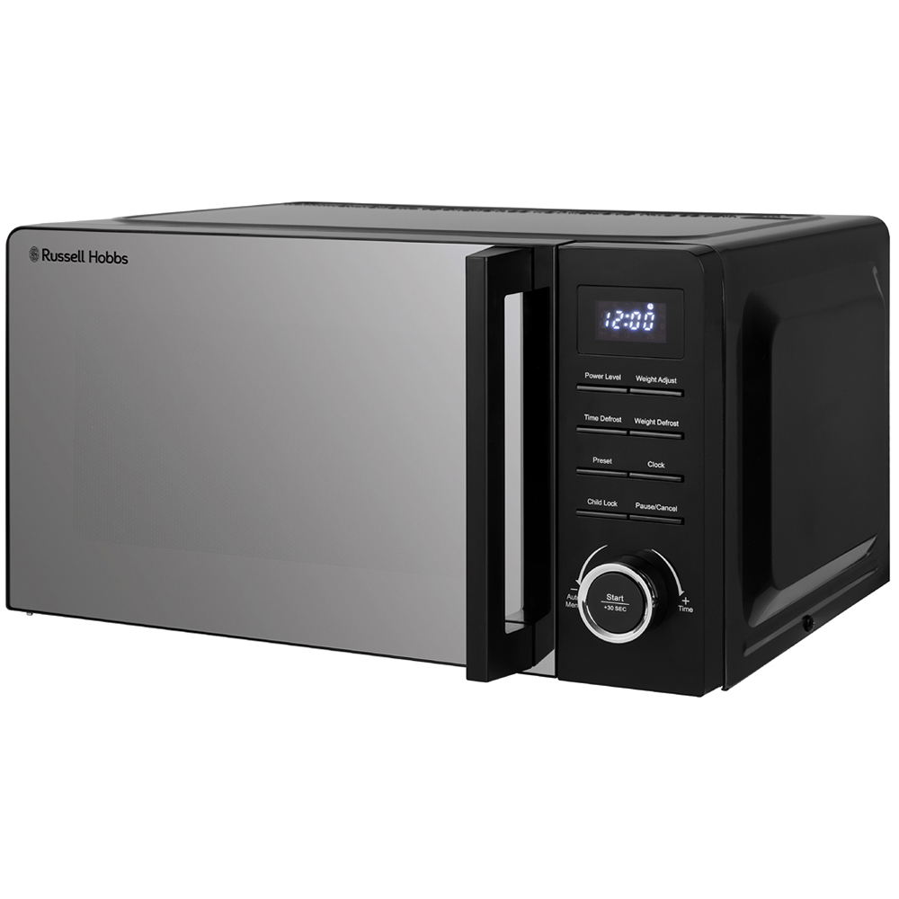 Russell Hobbs RHM1736B Black 17L Compact Digital Microwave 700W Image 1