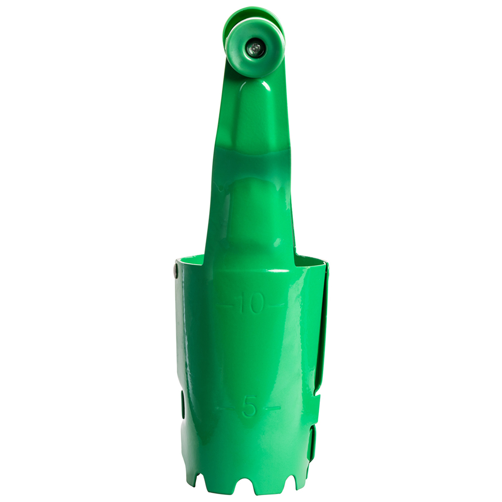 Hardys Stainless Steel Green Bulb Planter Image 3