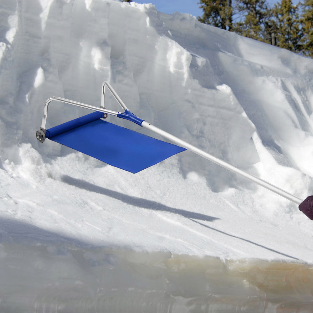 Costway Extendable Snow Roof Rake Image 6