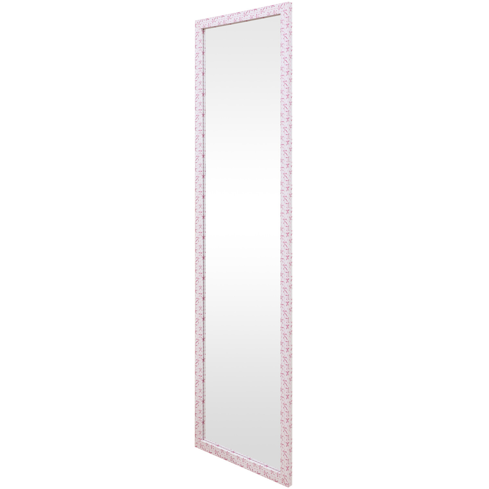 Bow Over the Door Mirror Pink Image 3