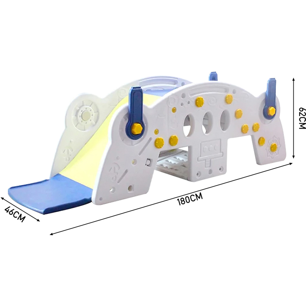 Living and Home Kids Multifunctional Seesaw Slide and Desk Play Centre Image 9