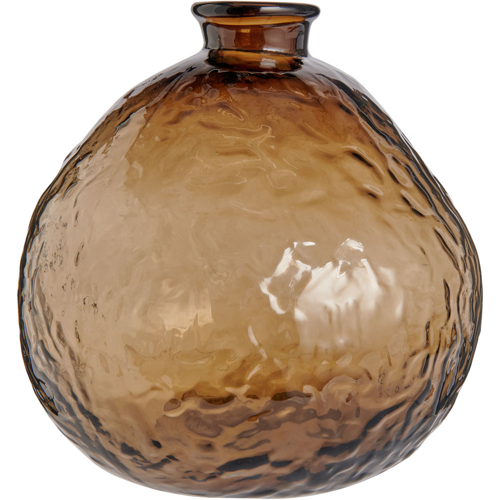 Wilko Large Irregular Smoked Vase Image