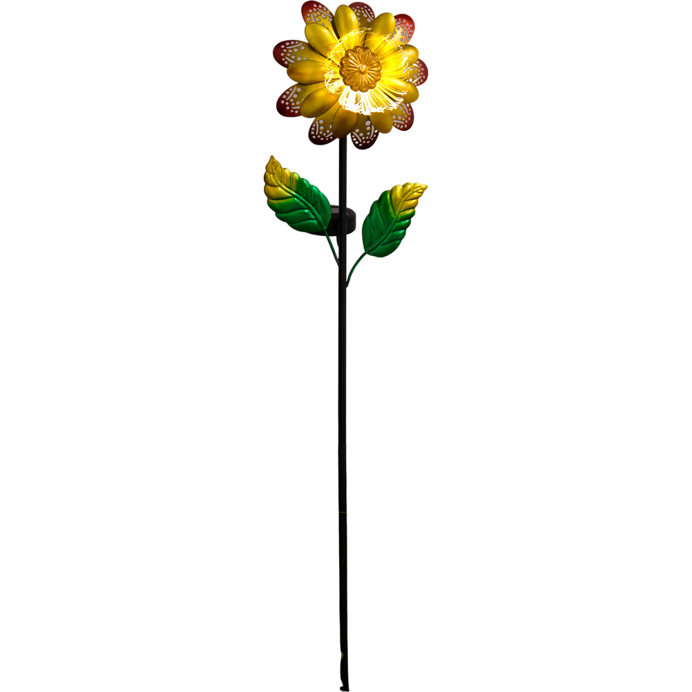 Solar Operated Floral Stake Light Image 8