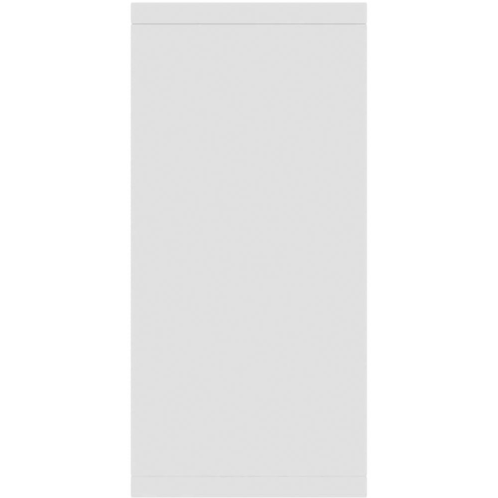 vidaXL 2 Door 4 Drawer White Sideboard Image 6