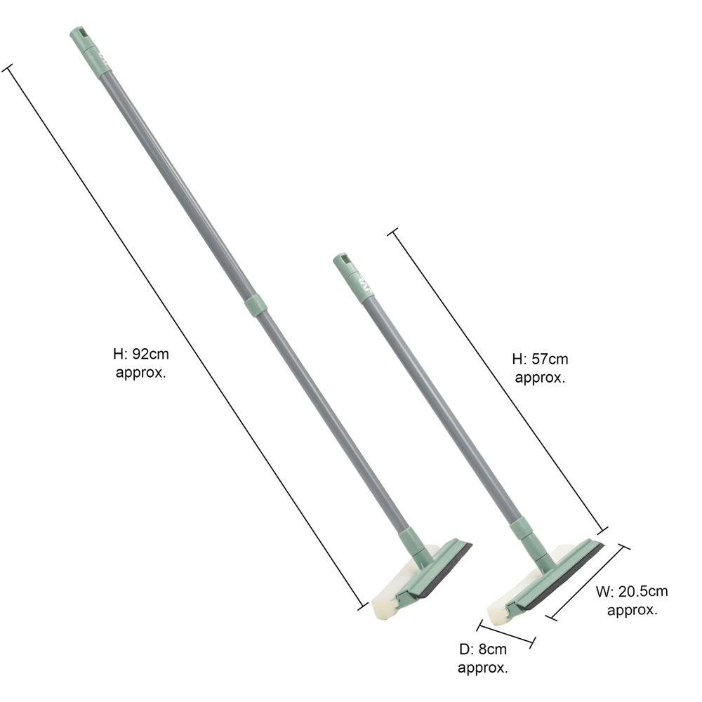 JVL Cleaning Grey Extendable Sponge Window Cleaner Image 9