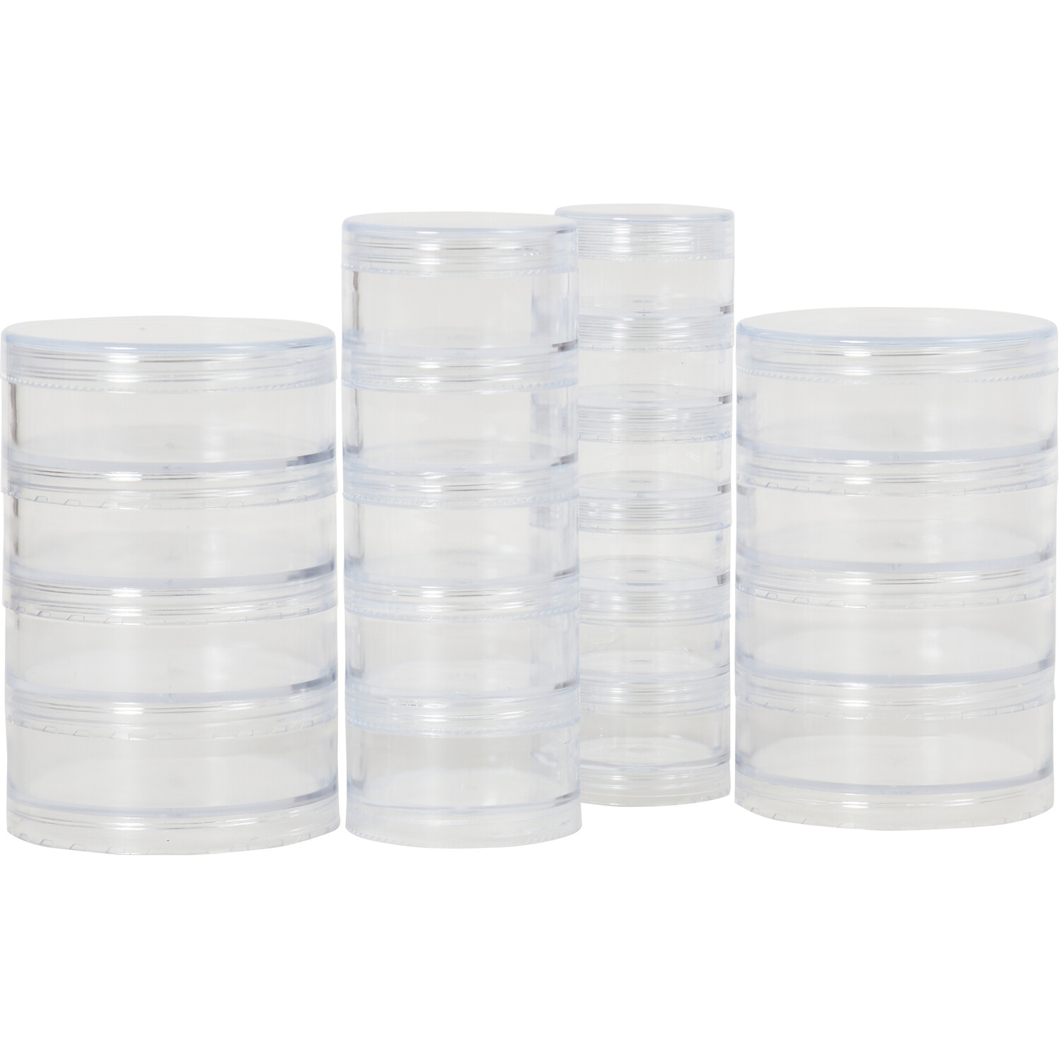 Assorted Stackable Storage Containers Image 3