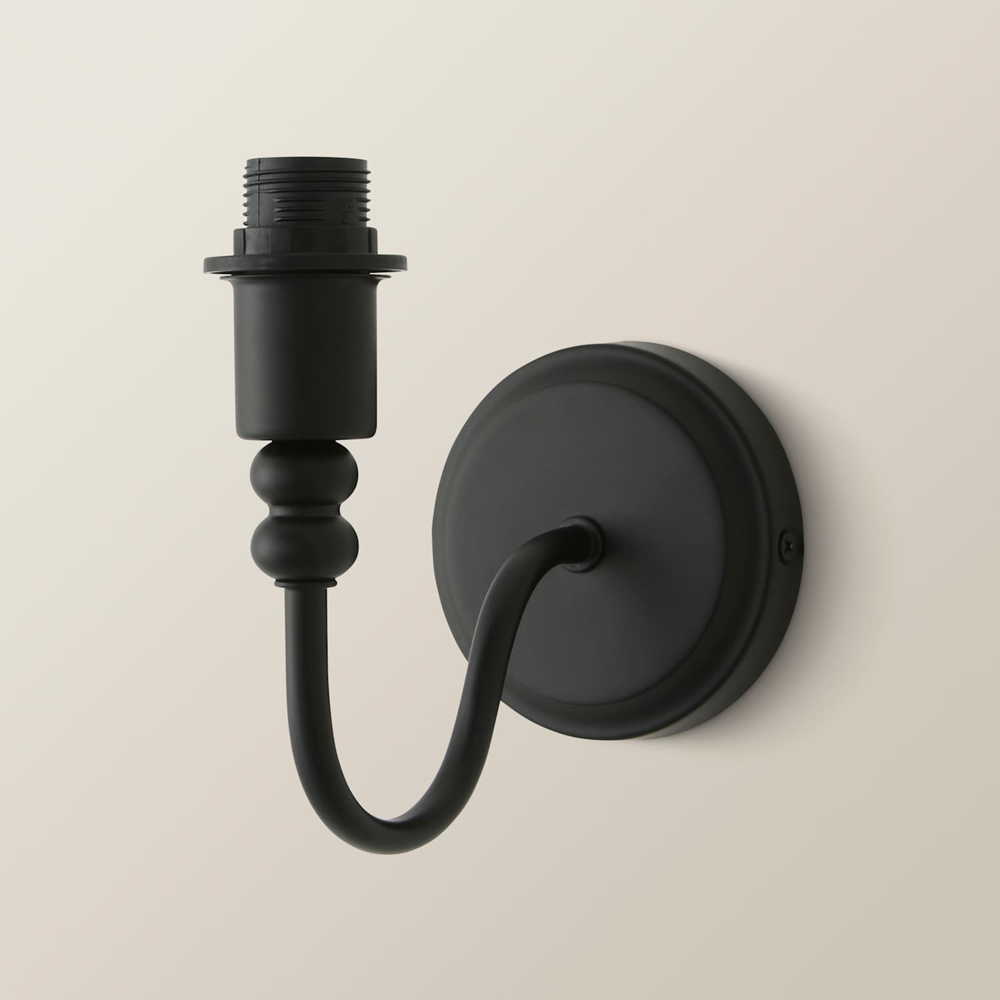 ValueLights Binky Black Rechargeable Wall Light Base with Bulb 2 Pack Image 5