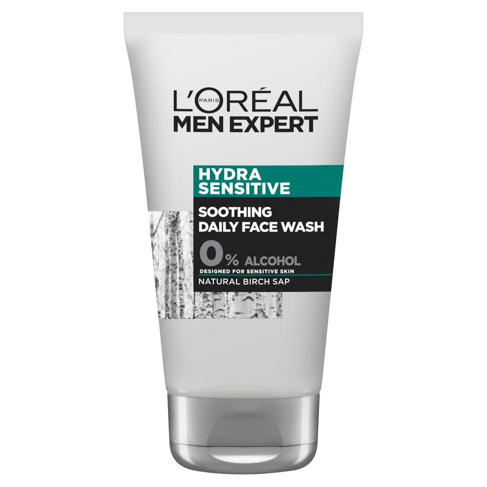 L’Oréal Paris Men Expert Hydra Sensitive Soothing Daily Face Wash 100ml Image 1