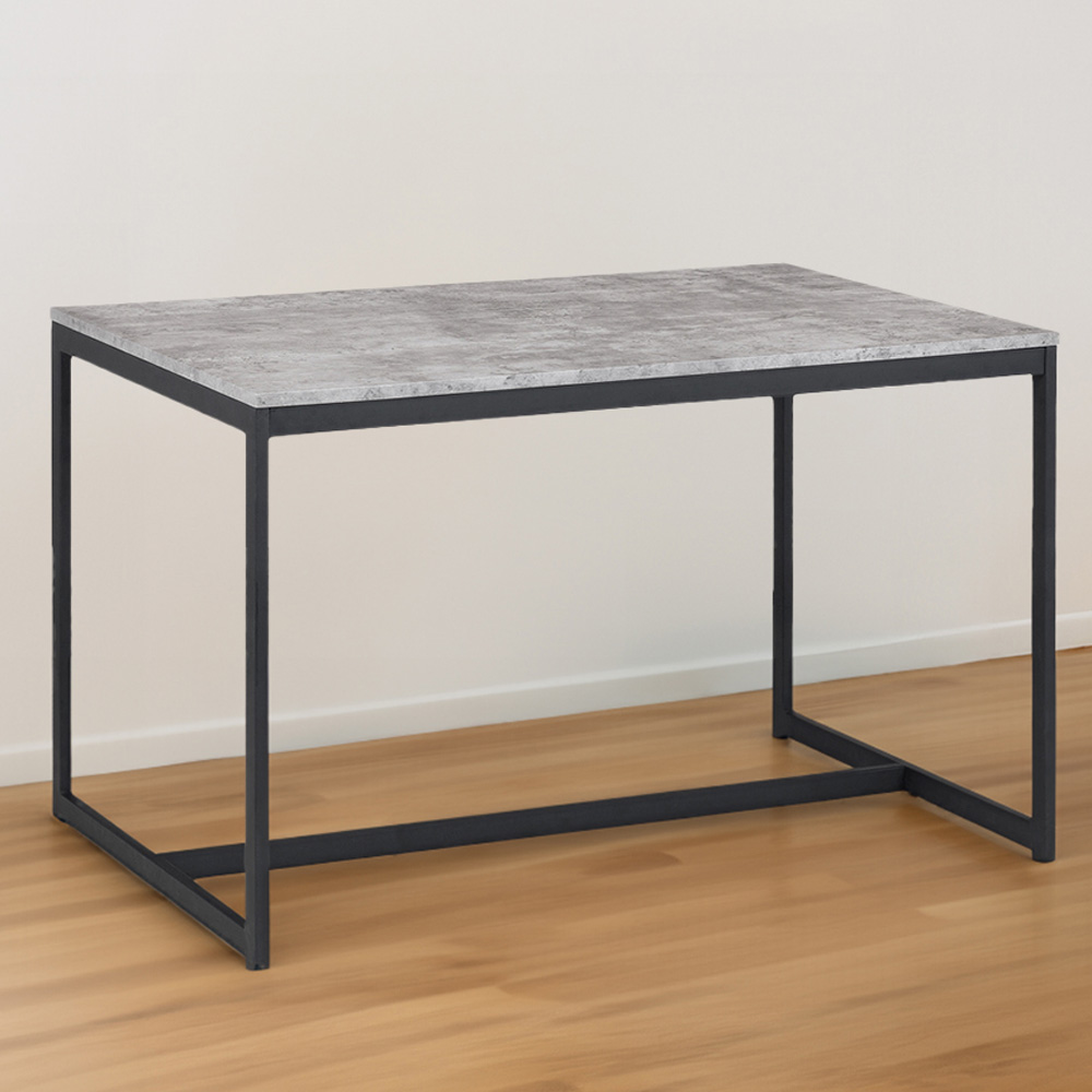 Julian Bowen Staten Concrete Dining Table Image 1