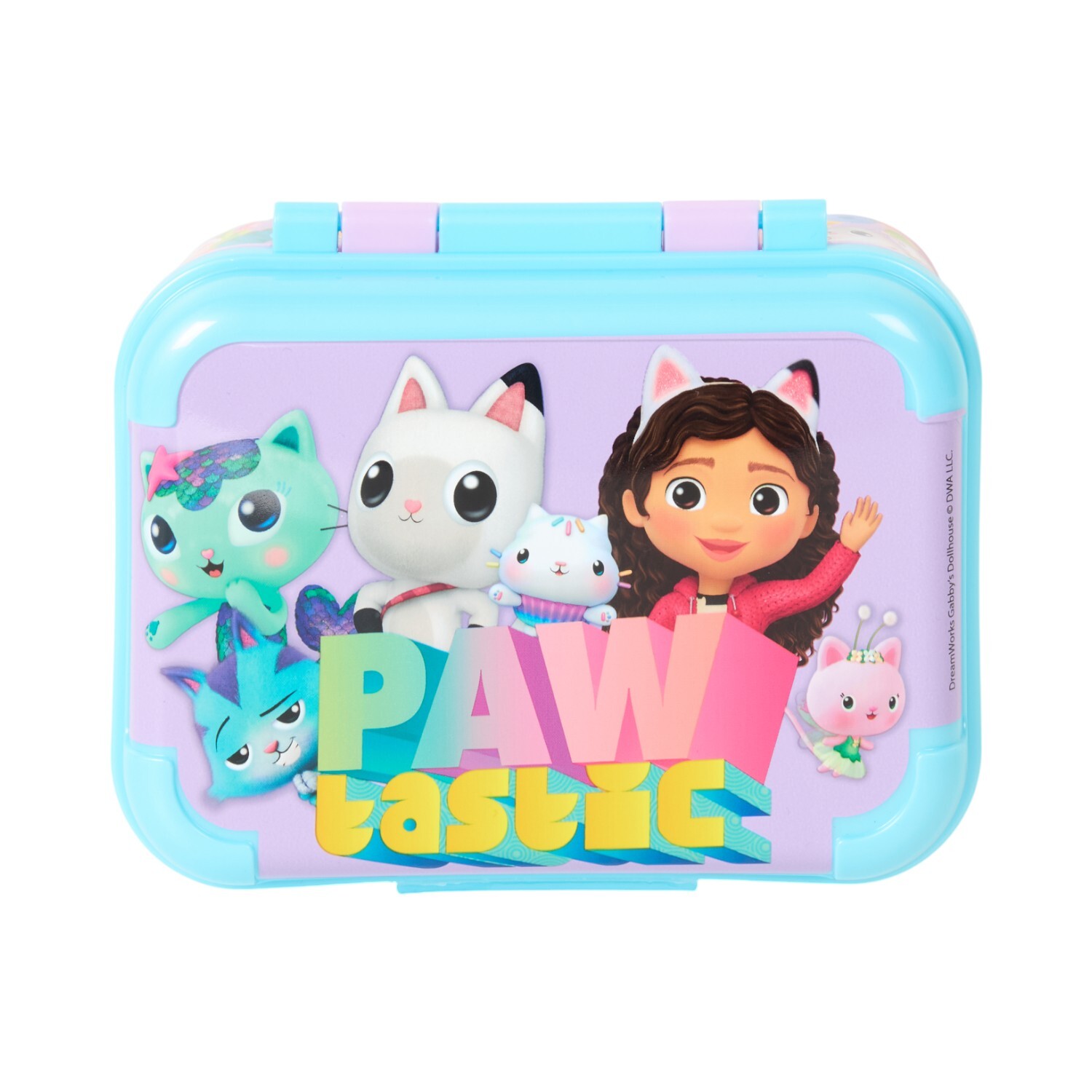 Gabbys Dollhouse Pawtastic Lunch Box Purple Image 1