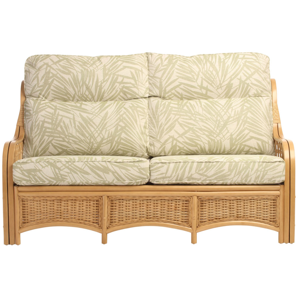 Desser Furniture Vale 3 Seater Light Oak Tropical Sofa Image 3