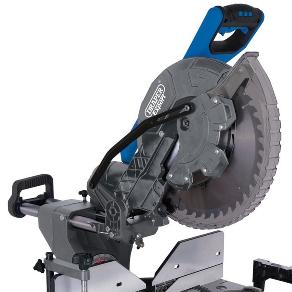 Draper Double Bevel Sliding Compound Mitre Saw 305mm 2000W Image 2