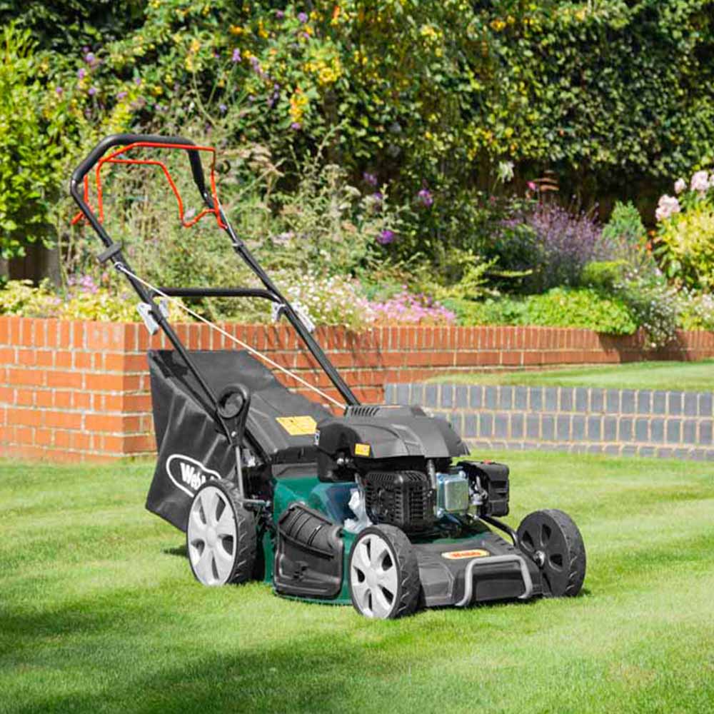 Webb WER510SP 173cc Classic Self Propelled 51cm Petrol Rotary Lawnmower Image 9